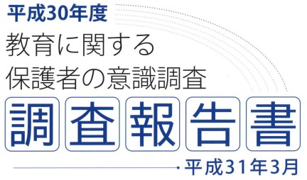 ＊教育に関する保護者の意識調査　＊子どもとメディアに関する意識調査